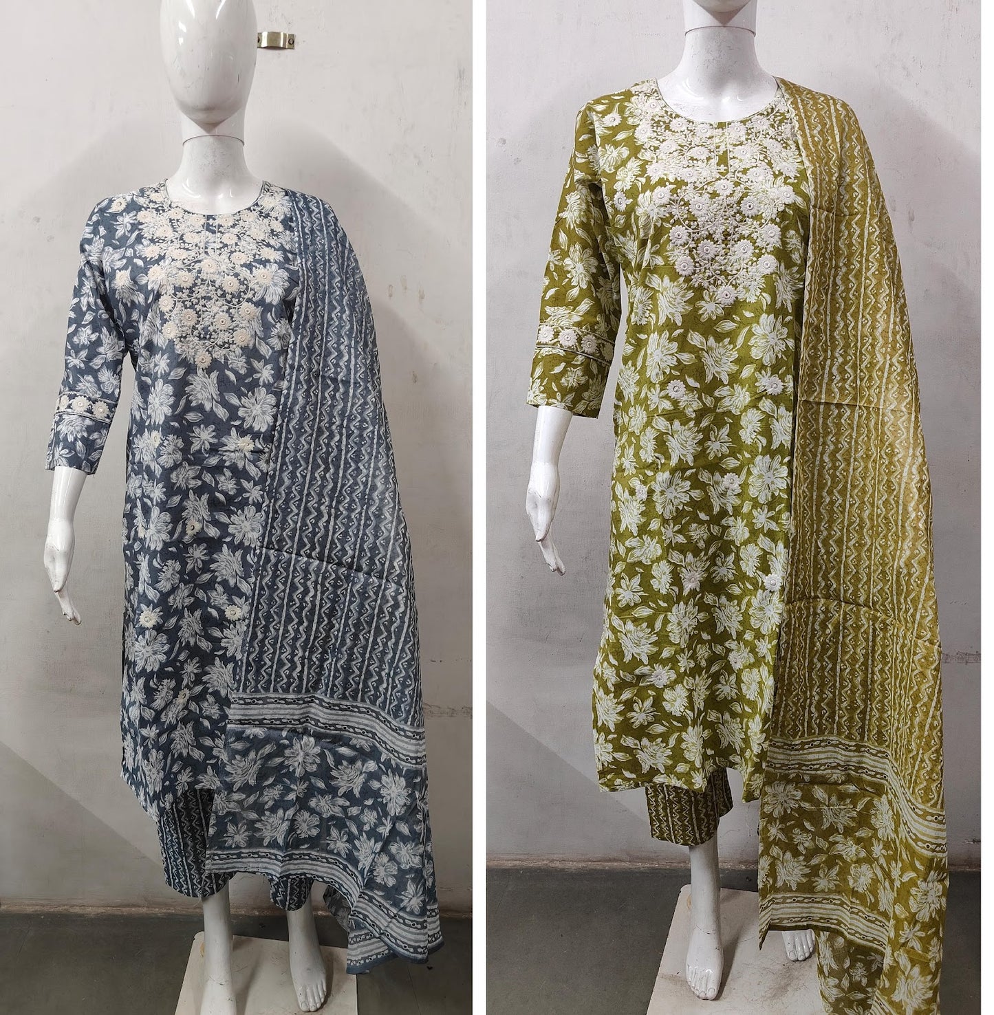 Design61 Ladli Cotton Cambric Readymade Pant Style Suits Manufacturer Ahmedabad