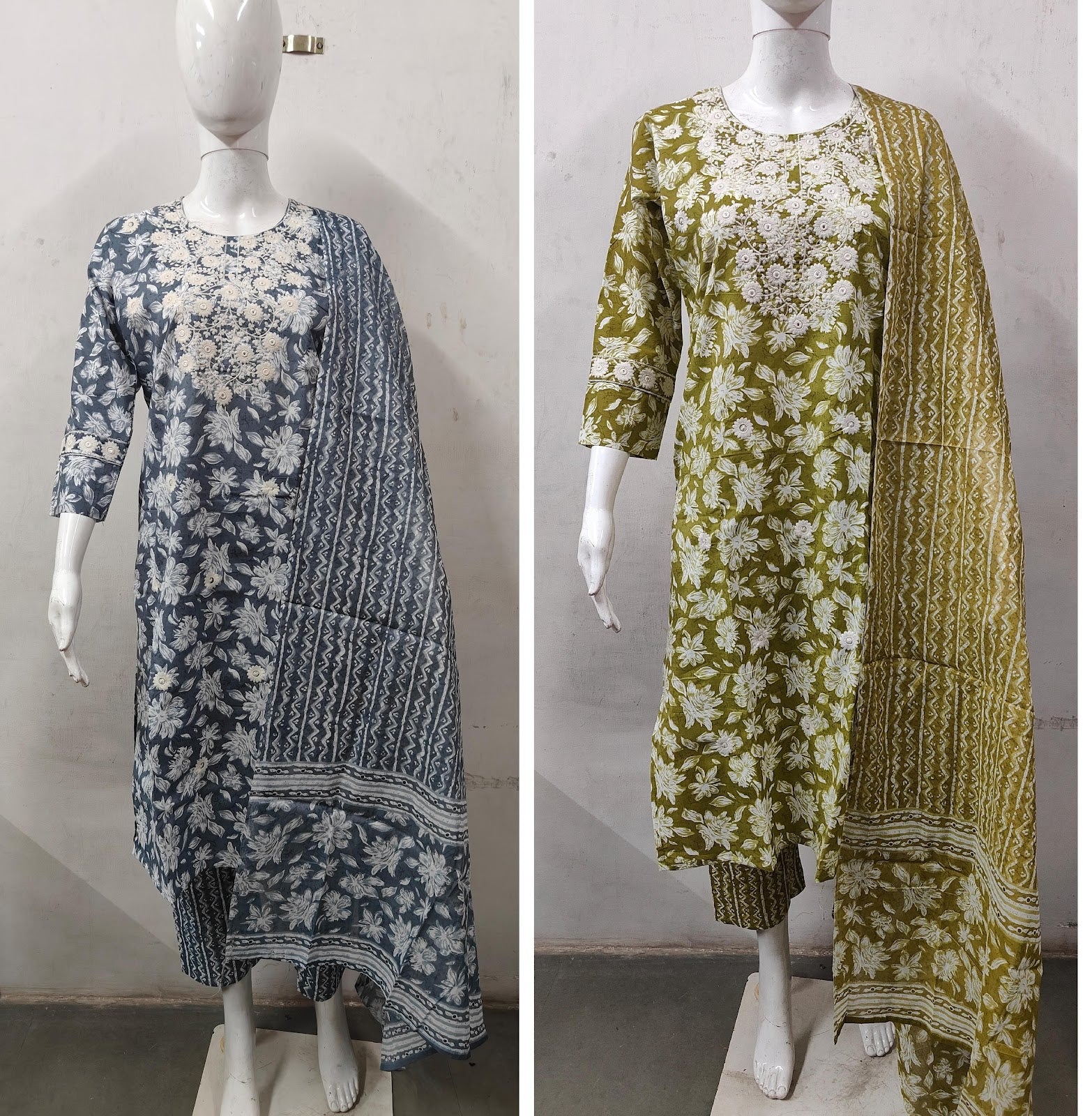 Design61 Ladli Cotton Cambric Readymade Pant Style Suits Manufacturer Ahmedabad