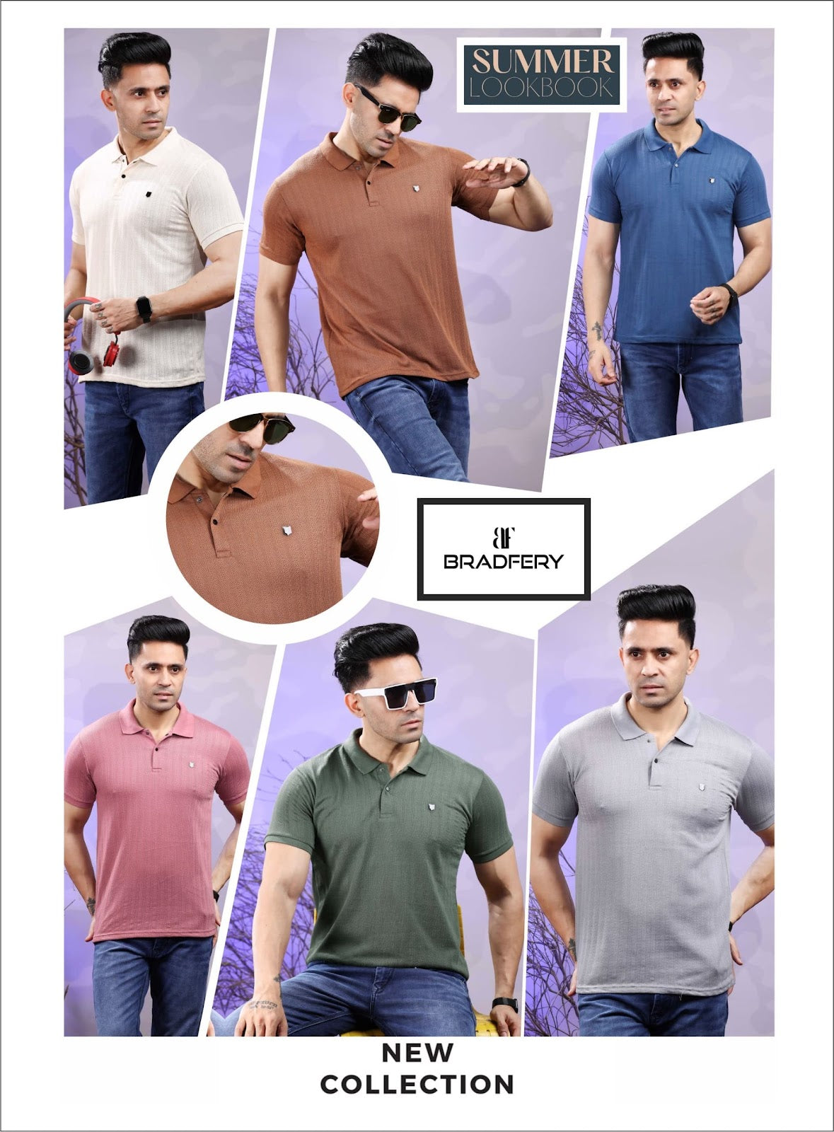 Design 01 Bradfery Knit Mens Tshirts Exporter