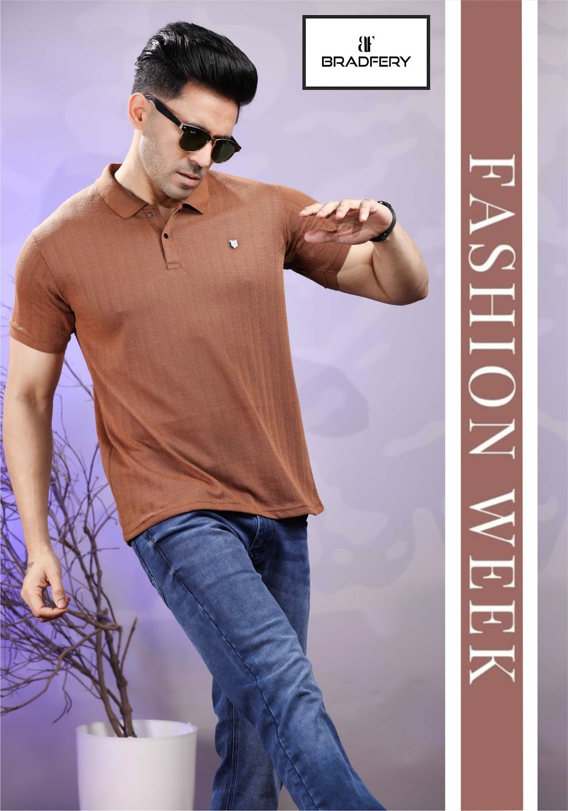 Design 01 Bradfery Knit Mens Tshirts Exporter