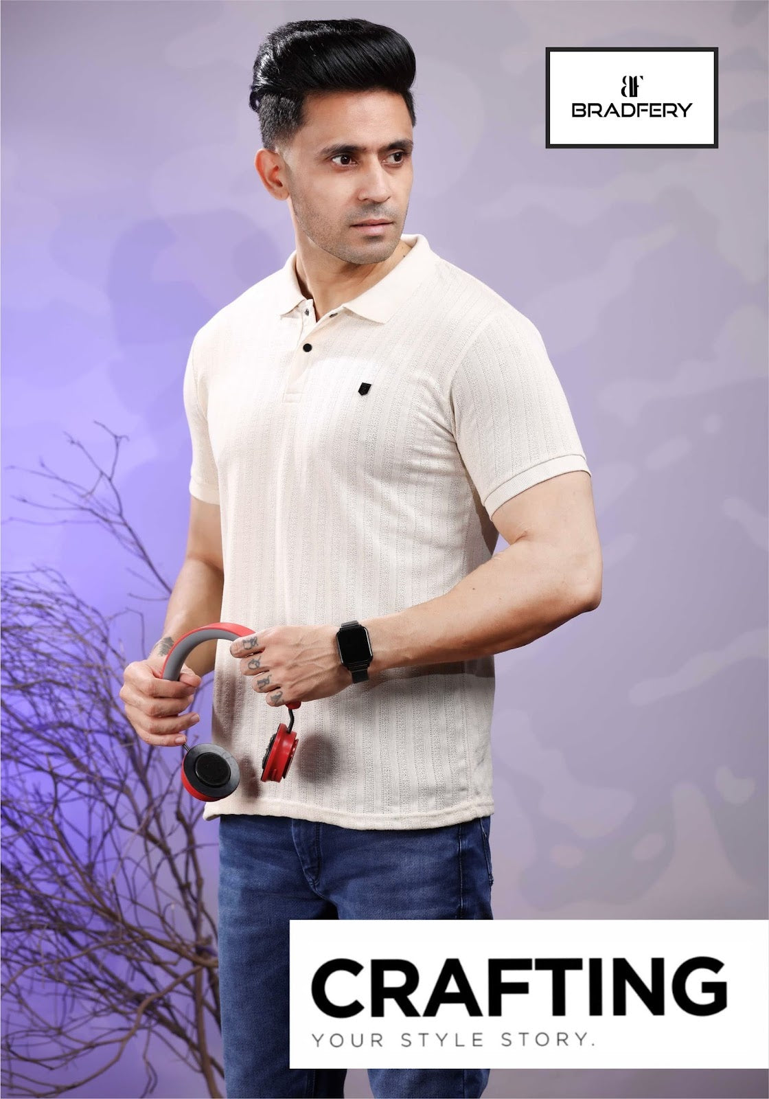 Design 01 Bradfery Knit Mens Tshirts Exporter