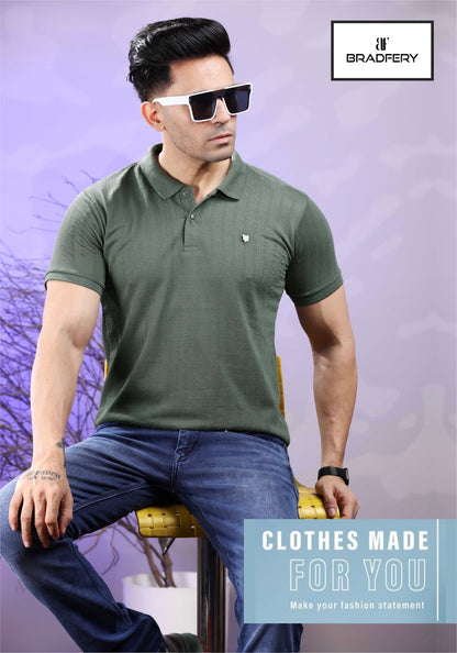 Design 01 Bradfery Knit Mens Tshirts Exporter