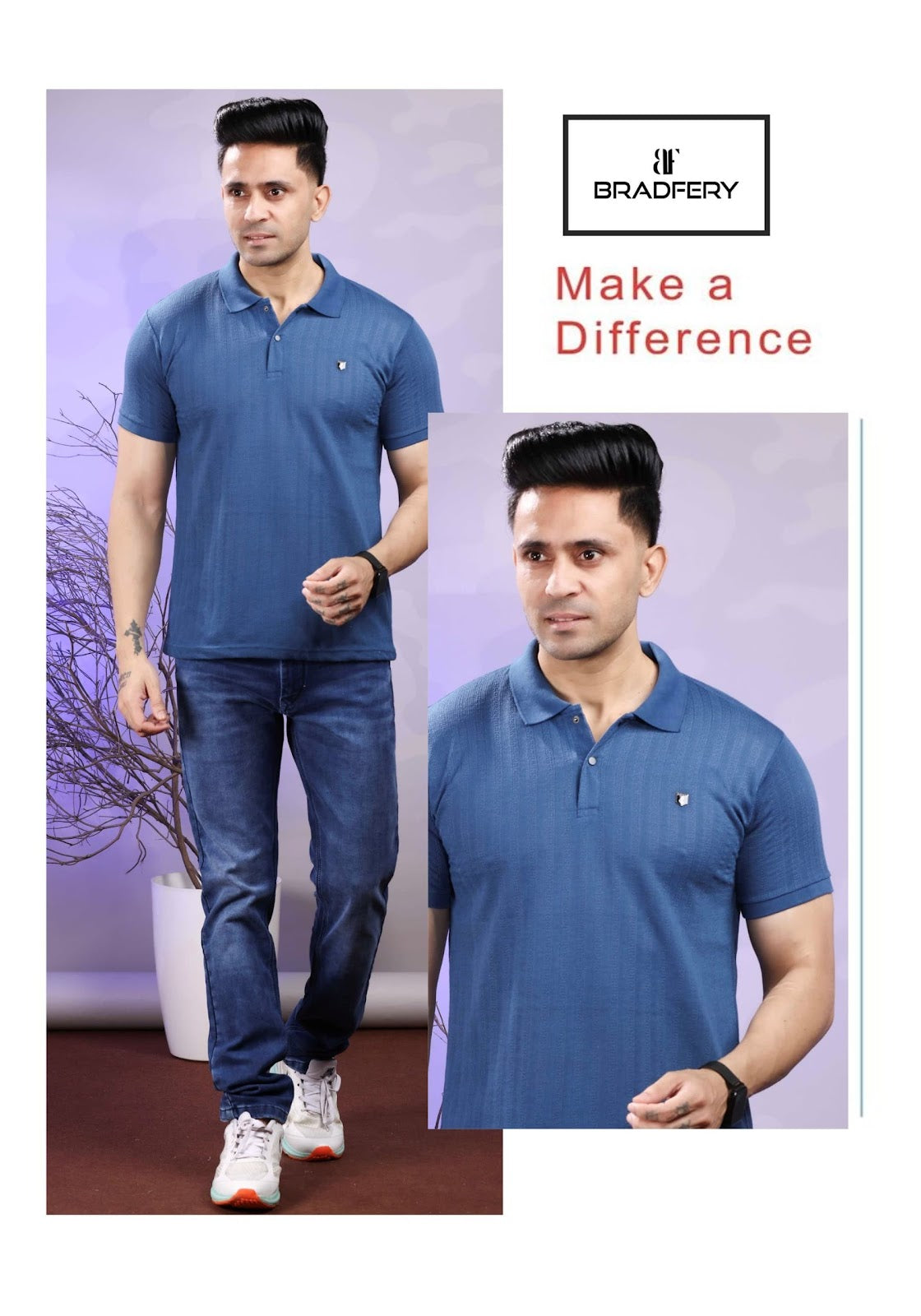 Design 01 Bradfery Knit Mens Tshirts Exporter