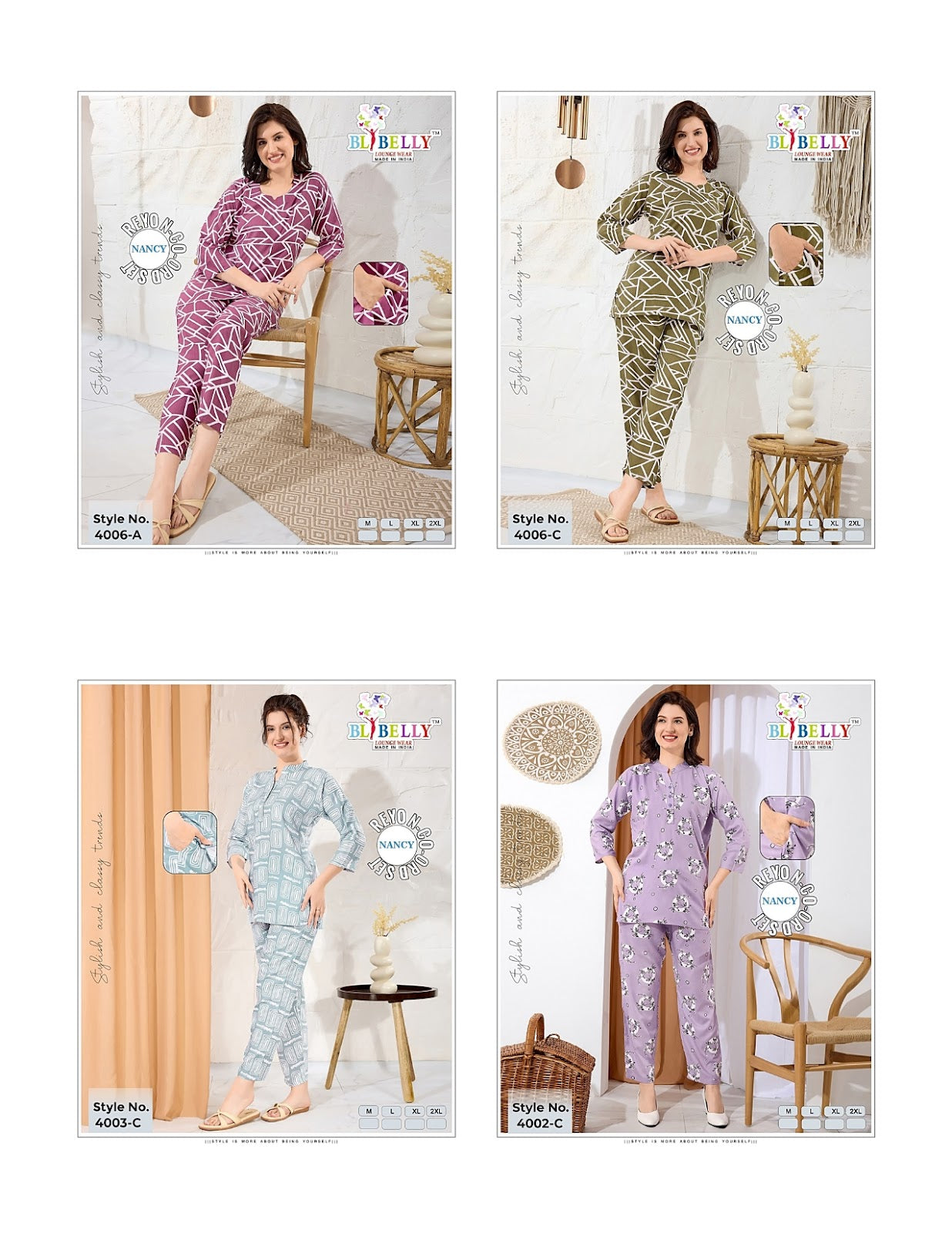 Design 020625 Belly Reyon Co Ord Set Exporter Ahmedabad