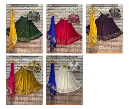 Design 030625 Navpad Roman Silk Chaniya Choli Exporter Ahmedabad
