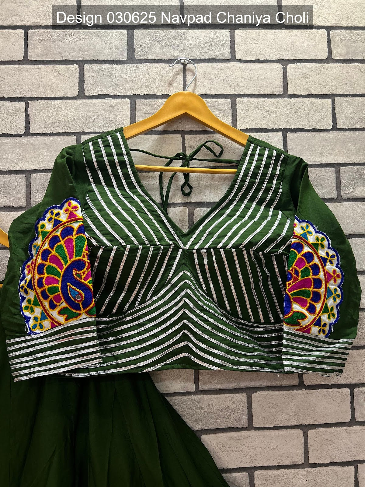 Design 030625 Navpad Roman Silk Chaniya Choli Exporter Ahmedabad