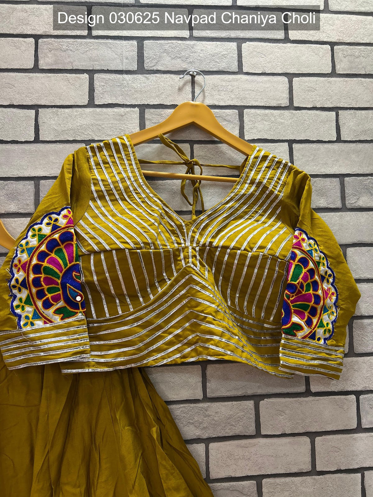 Design 030625 Navpad Roman Silk Chaniya Choli Exporter Ahmedabad
