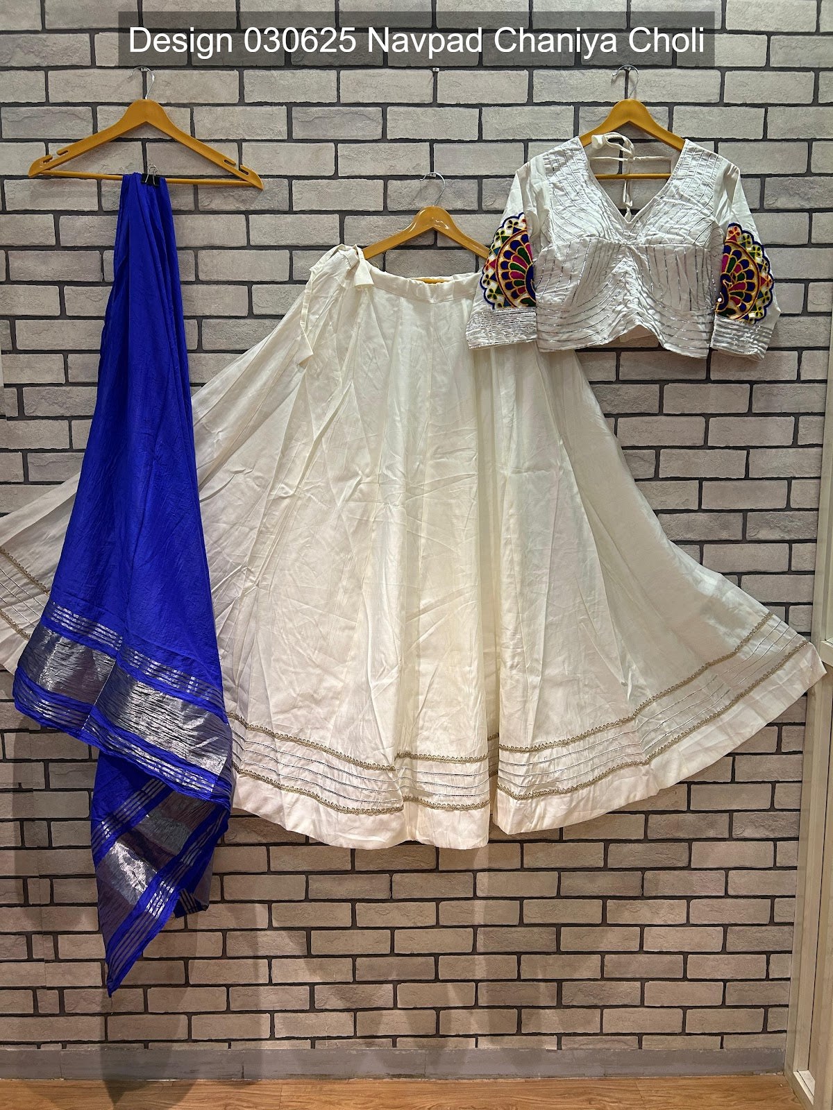 Design 030625 Navpad Roman Silk Chaniya Choli Exporter Ahmedabad