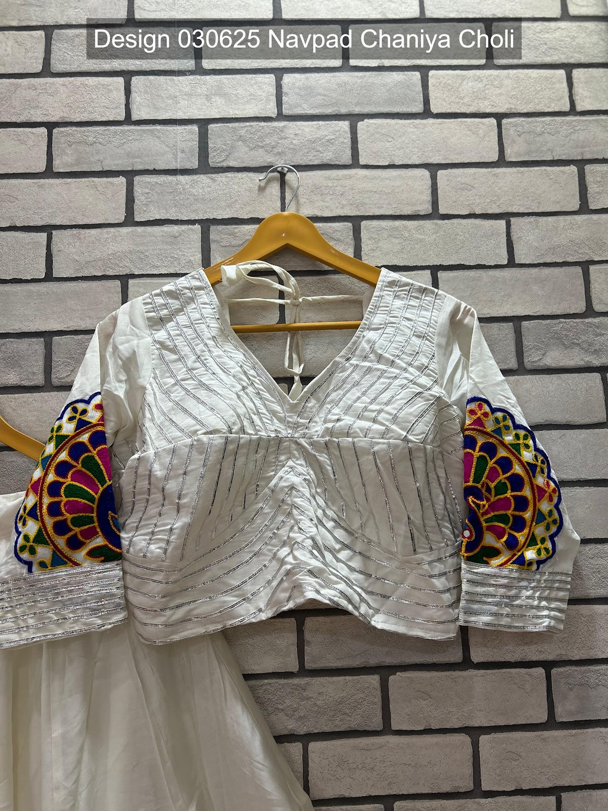 Design 030625 Navpad Roman Silk Chaniya Choli Exporter Ahmedabad