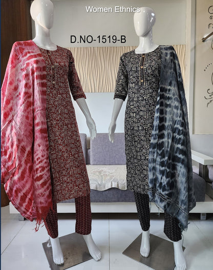 Design 040525 Women Ethnics Readymade Pant Style Suits Exporter India