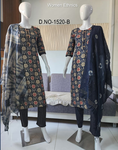 Design 040525 Women Ethnics Readymade Pant Style Suits Exporter India