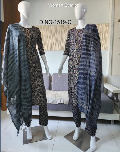Design 040525 Women Ethnics Readymade Pant Style Suits Exporter India