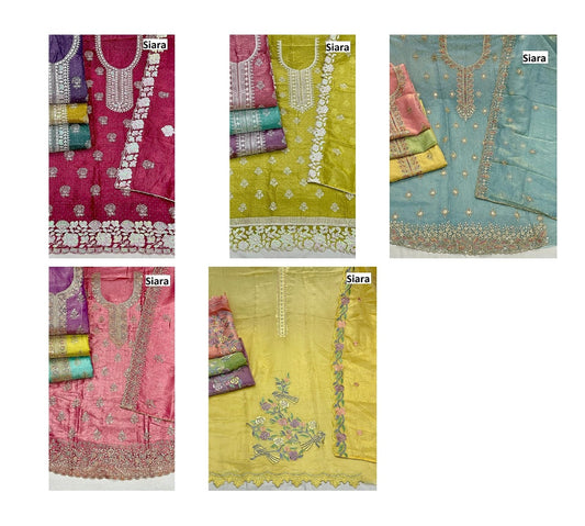 Design 0508 Siara Crush Salwar Suits Wholesale
