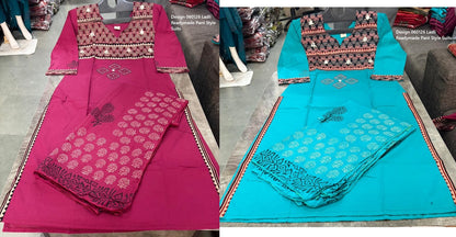 Design 060126 Ladli Cotton Readymade Pant Style Suits Manufacturer Ahmedabad