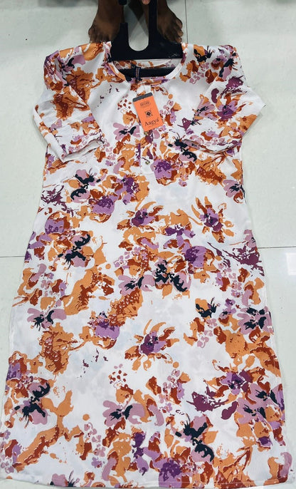 Design 0709 Ayg Delta Kurtis Manufacturer India