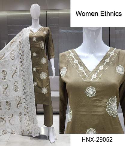 Design 0825 Women Ethnics Reyon Readymade Pant Style Suits Exporter Ahmedabad