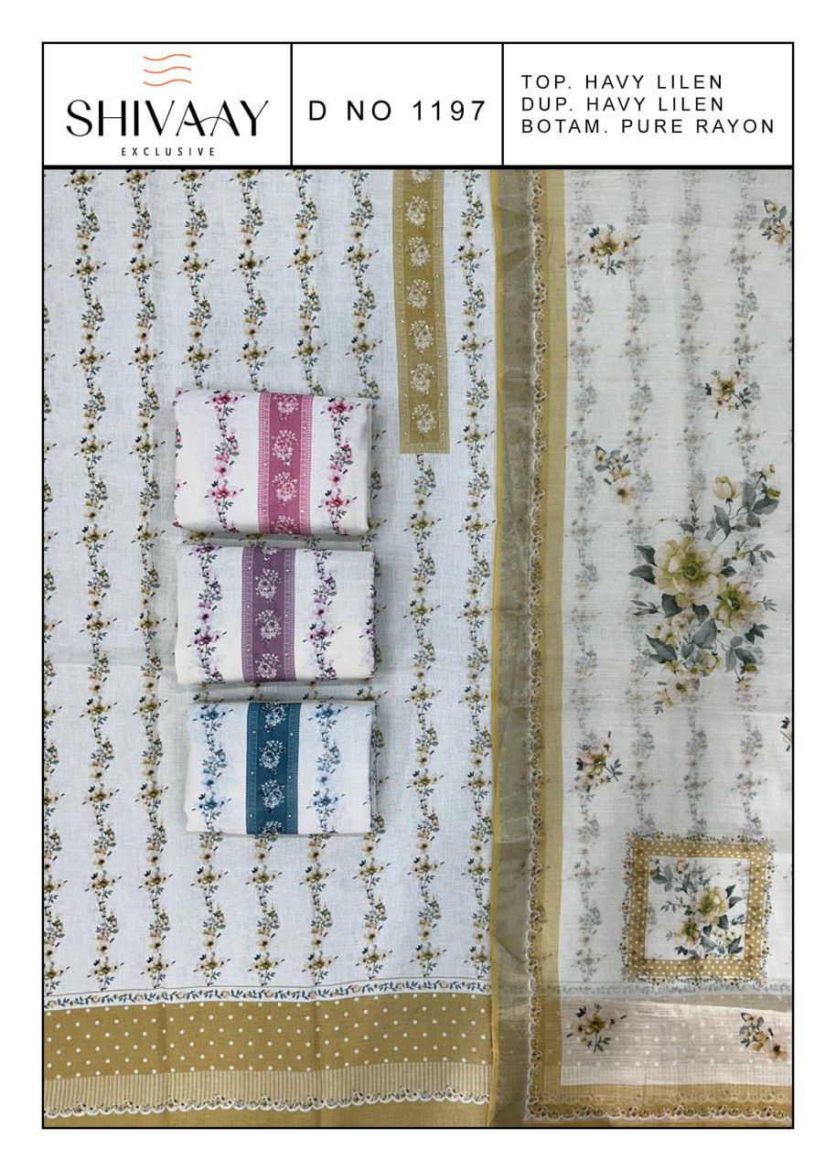 Design 0906 Shivaay Linen Salwar Suits Manufacturer