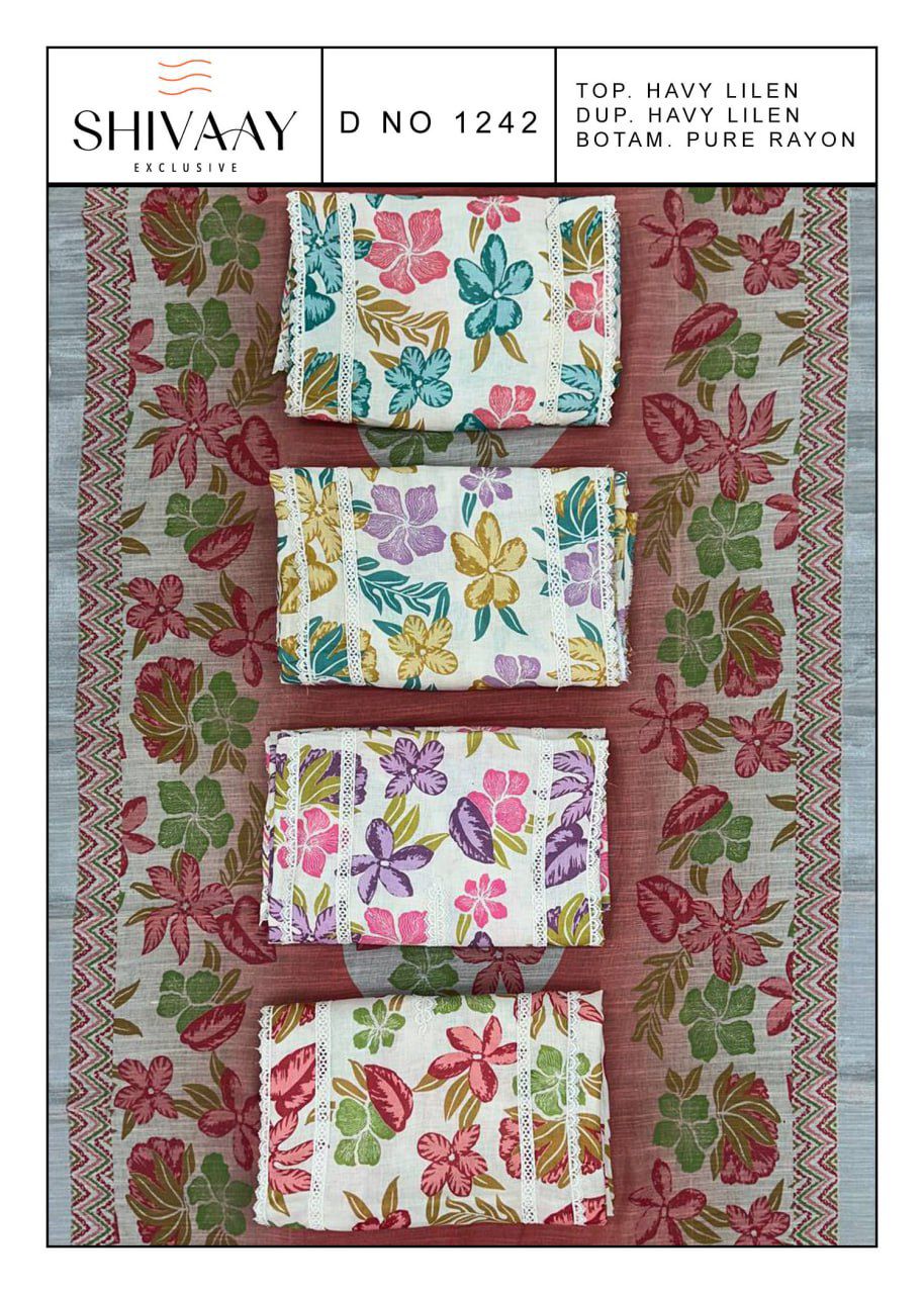 Design 0906 Shivaay Linen Salwar Suits Manufacturer