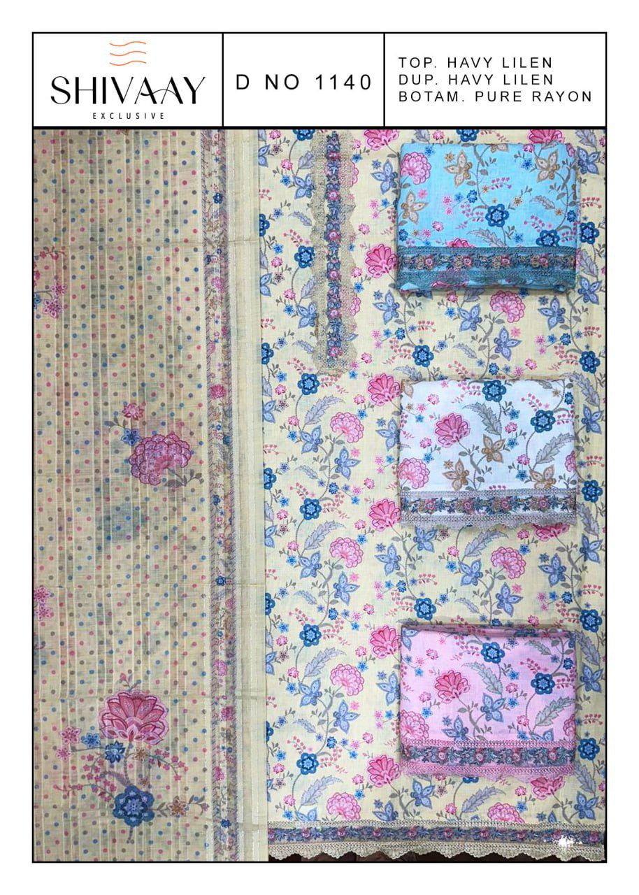 Design 0906 Shivaay Linen Salwar Suits Manufacturer