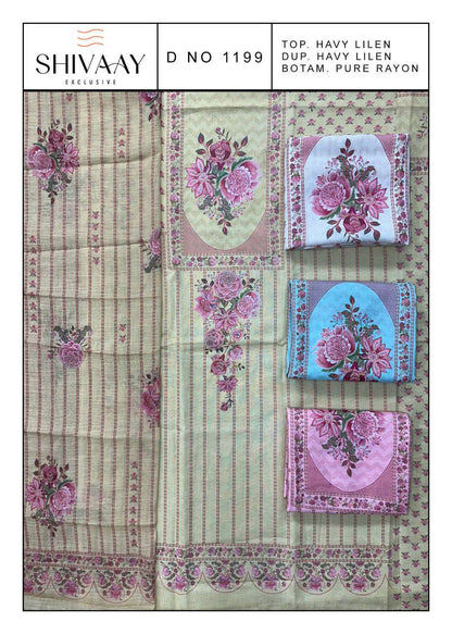 Design 0906 Shivaay Linen Salwar Suits Manufacturer