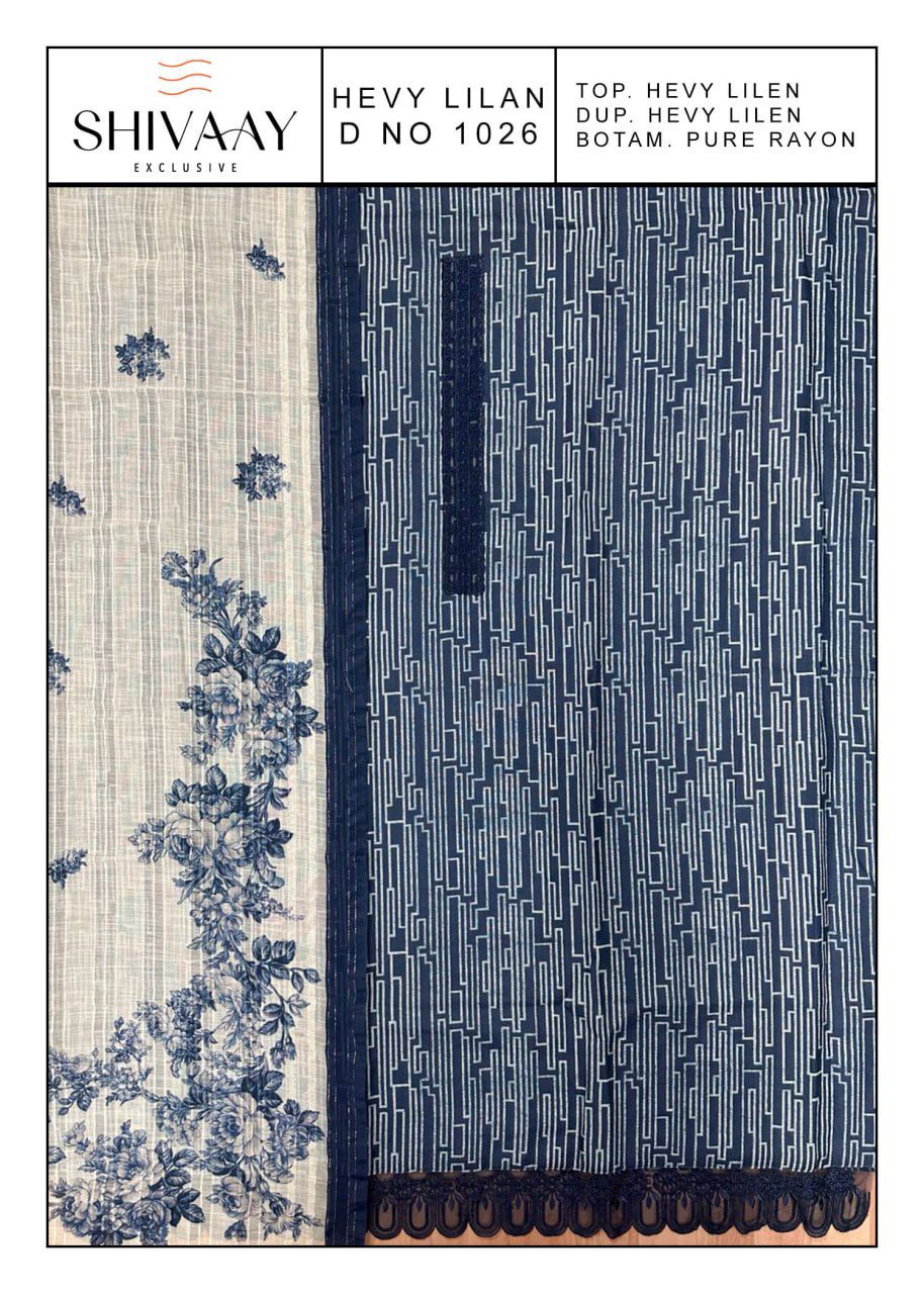 Design 0906 Shivaay Linen Salwar Suits Manufacturer