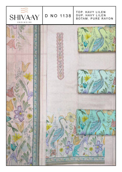 Design 0906 Shivaay Linen Salwar Suits Manufacturer