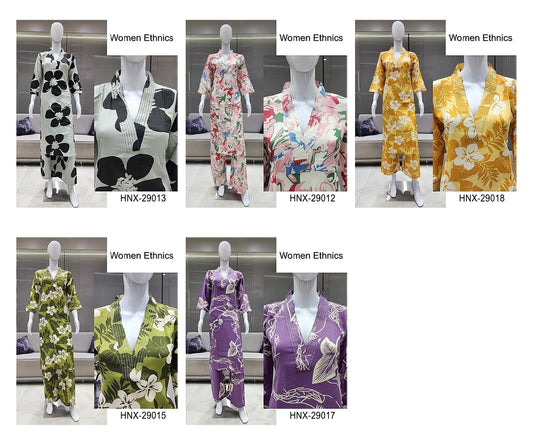 Design 090725 Women Ethnics Reyon Co Ord Set Wholesale