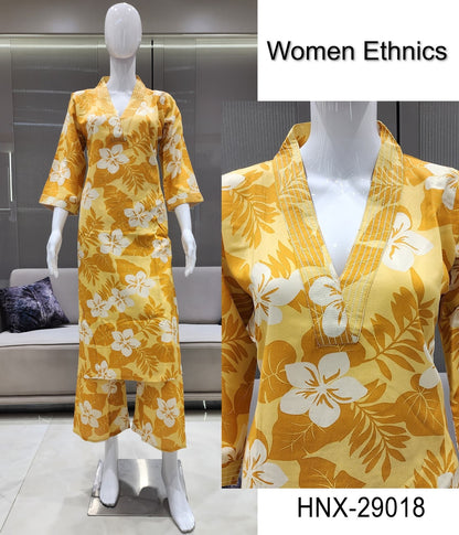 Design 090725 Women Ethnics Reyon Co Ord Set Wholesale