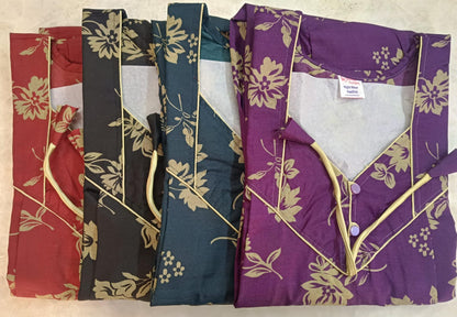 Design 100225 Ruchee Fashion Pv Feeding Night Gown Supplier Gujarat