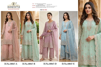 Design 10047 Abde Zorista Jimmy Choo Pakistani Readymade Suits Exporter Ahmedabad