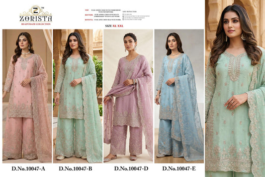 Design 10047 Abde Zorista Jimmy Choo Pakistani Readymade Suits Exporter Ahmedabad