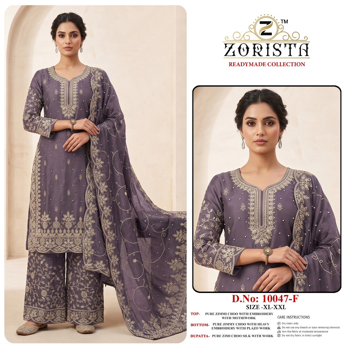 Design 10047 Efg Zorista Jimmy Choo Pakistani Readymade Suits Supplier Ahmedabad