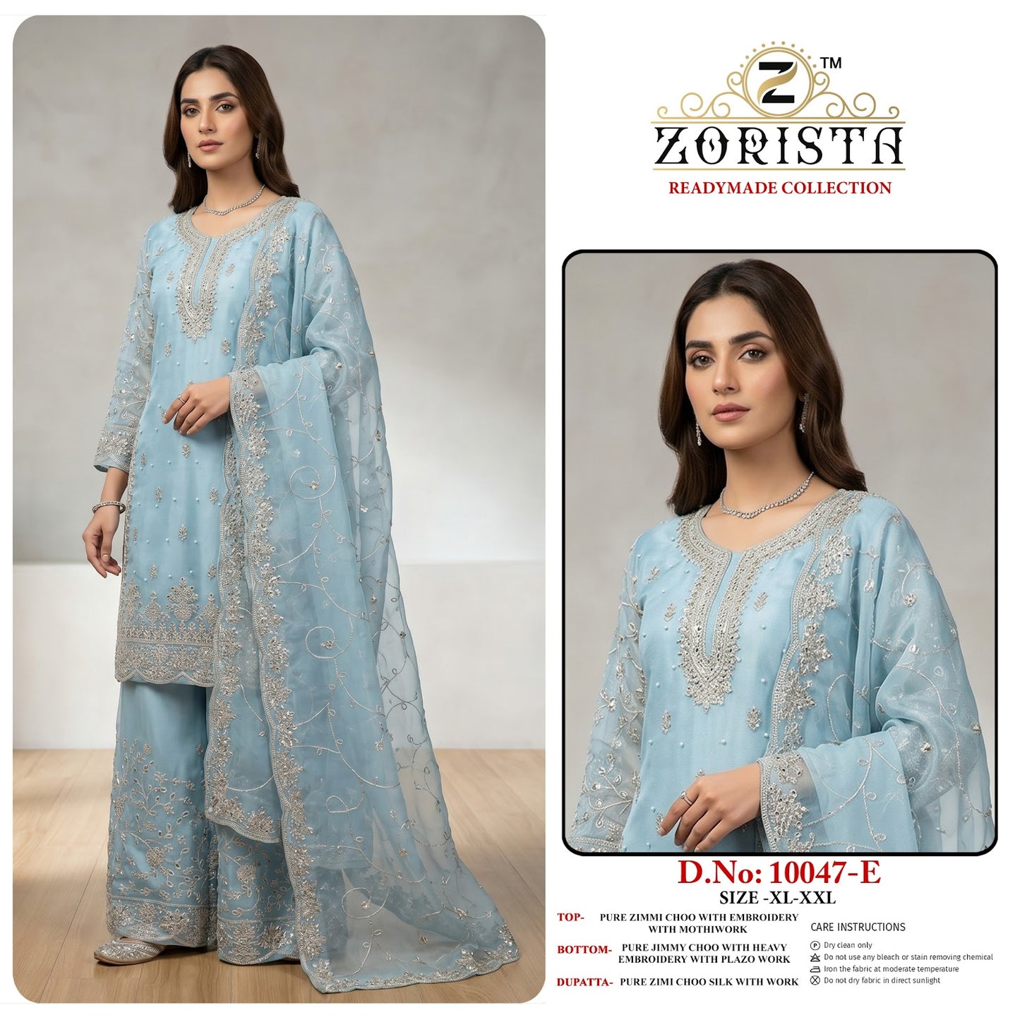 Design 10047 Efg Zorista Jimmy Choo Pakistani Readymade Suits Supplier Ahmedabad