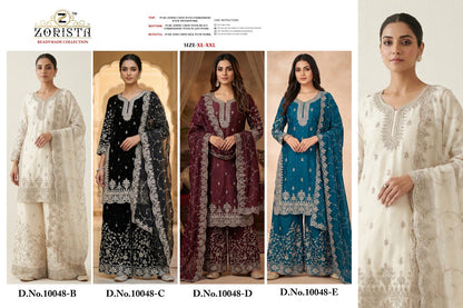 Design 10048 Bcde Zorista Jimmy Choo Pakistani Readymade Suits Manufacturer Ahmedabad