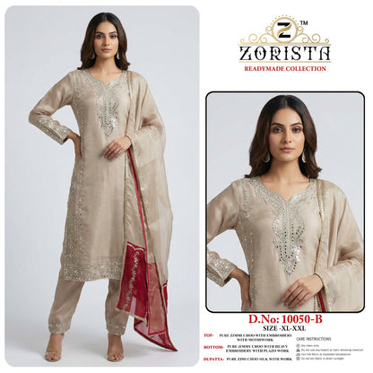 Design 10050 Zorista Jimmy Choo Pakistani Readymade Suits Exporter Gujarat