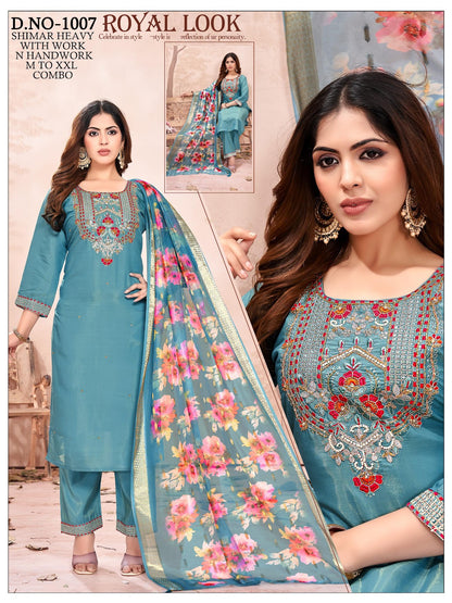 Design 1007-1008 Mmc Roman Simmer Readymade Pant Style Suits Manufacturer