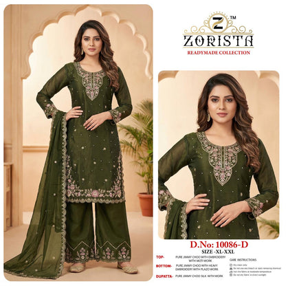 Design 10086 Zorista Jimmy Choo Pakistani Readymade Suits Wholesaler Ahmedabad