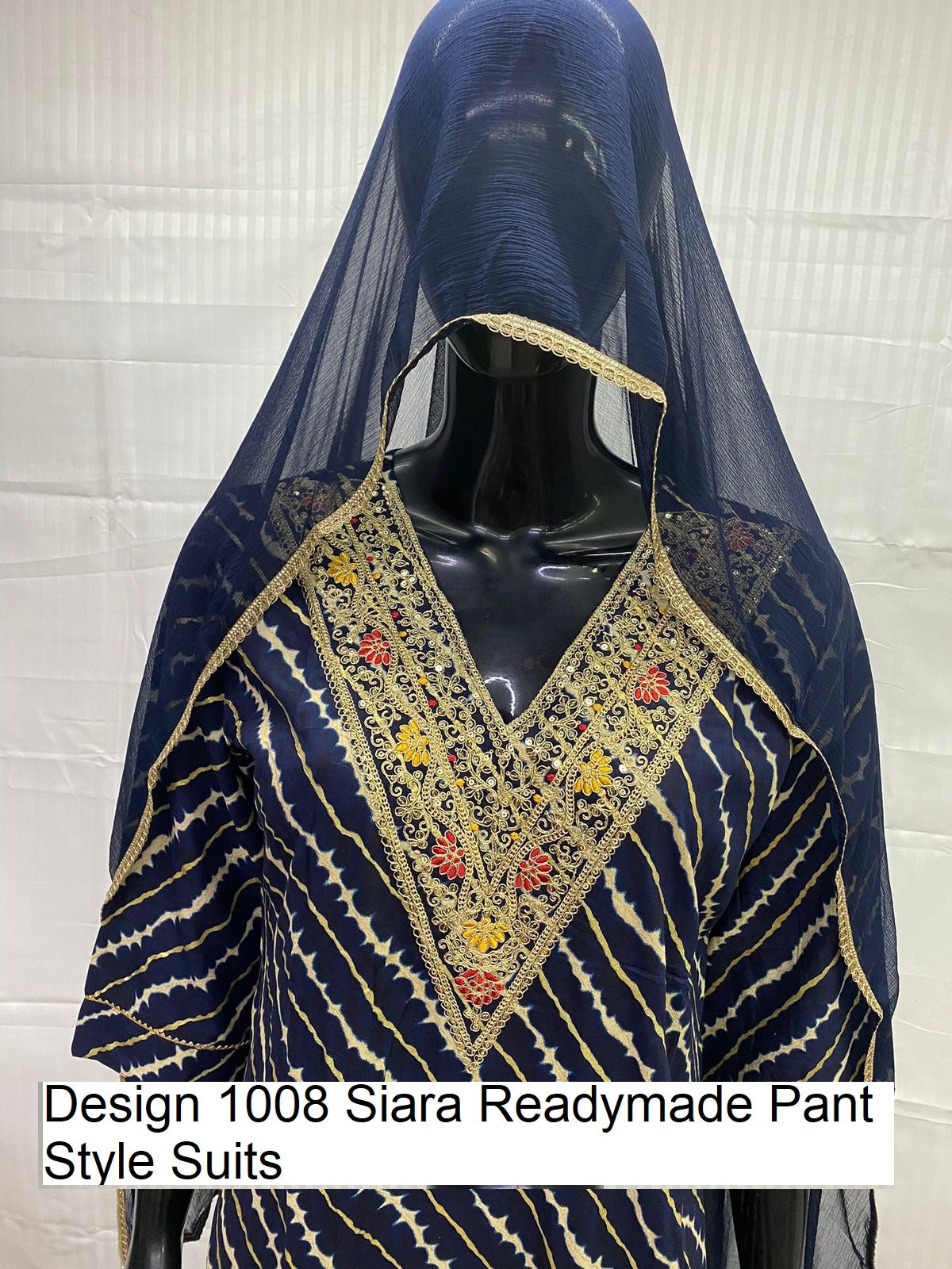 Design 1008 Siara Pure Cotton Readymade Pant Style Suits Wholesale