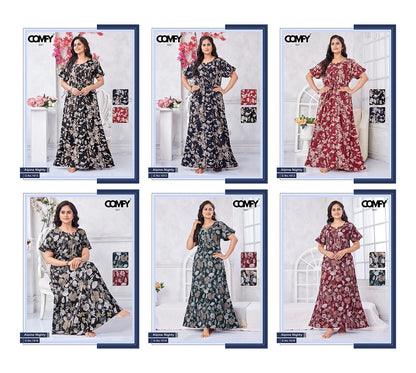 Design 1013-1016 Comfy Alpine Night Gowns Wholesale