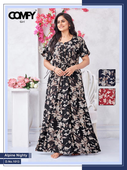 Design 1013-1016 Comfy Alpine Night Gowns Wholesale