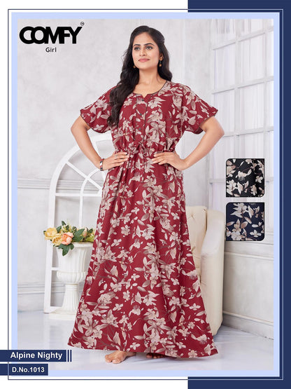 Design 1013-1016 Comfy Alpine Night Gowns Wholesale