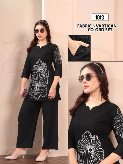 Design 1013-1016 Maira Vatican Co Ord Set Supplier