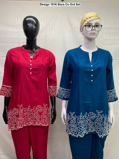 Design 1016 Siara Soft Cotton Co Ord Set Exporter Gujarat