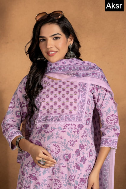 Design 1017 Aksr Pure Cotton Readymade Anarkali Suits Wholesaler Gujarat