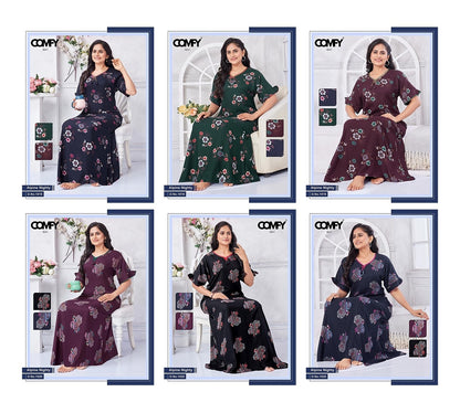 Design 1019-1020 Comfy Alpine Night Gowns Manufacturer