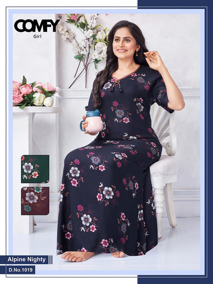 Design 1019-1020 Comfy Alpine Night Gowns Manufacturer