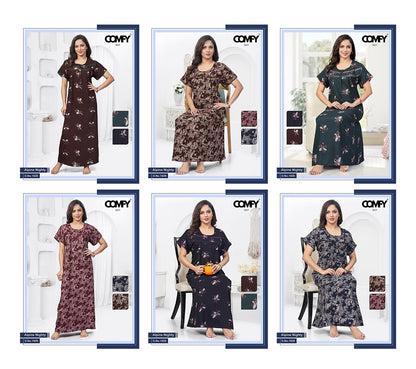 Design 1028-1029 Comfy Alpine Night Gowns Wholesaler