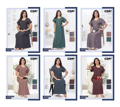 Design 1032-1033 Comfy Alpine Night Gowns Manufacturer Ahmedabad