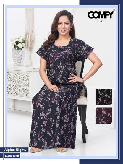 Design 1040-1042 Comfy Alpine Night Gowns Wholesale Price
