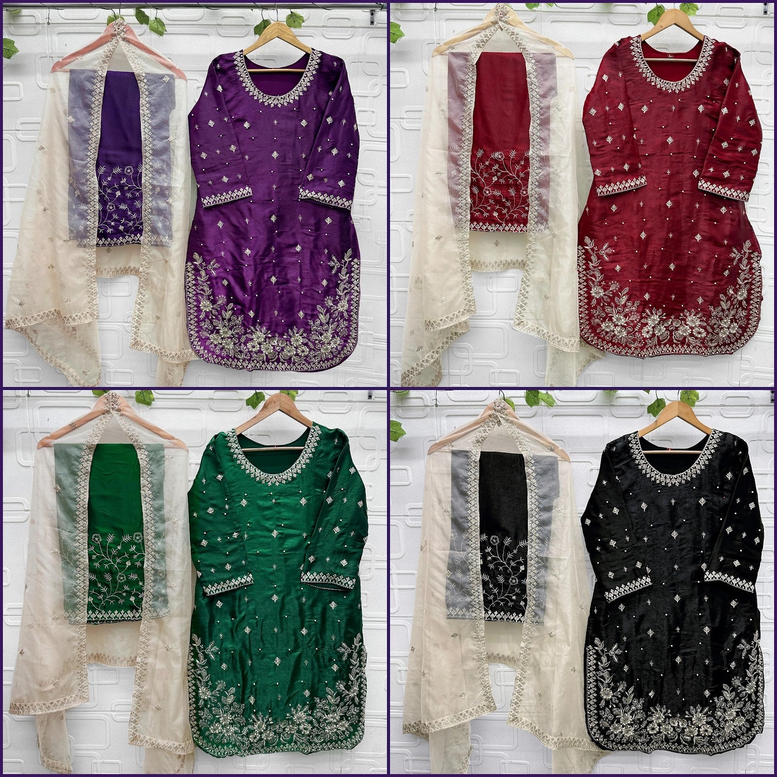 Design 1065 Hit Colors Florent Jimmy Choo Pakistani Readymade Suits Wholesaler Gujarat